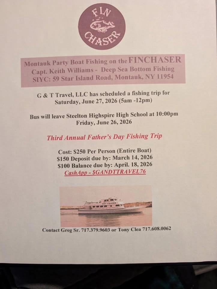 G & T Travel Fishing Trip