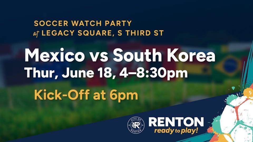 Soccer Watch Party - Mexico vs South Korea