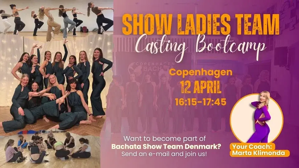 Show Ladies Team Denmark - CASTING Bootcamp