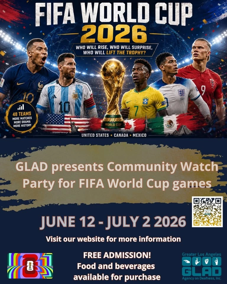 World Cup Watch Party at GLAD | July 2 2026