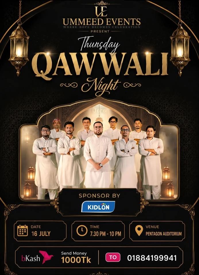 Ummeed Events Present Thursday Qawwali Night