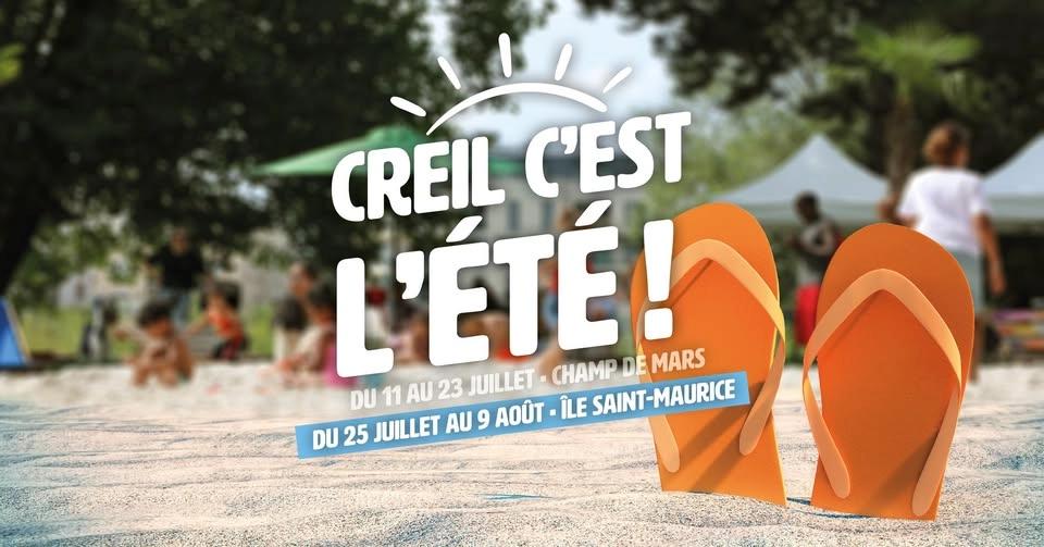 Creil c'est l'été 🏖️ - Île Saint-Maurice
