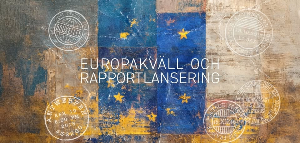 Europakväll och rapportlansering