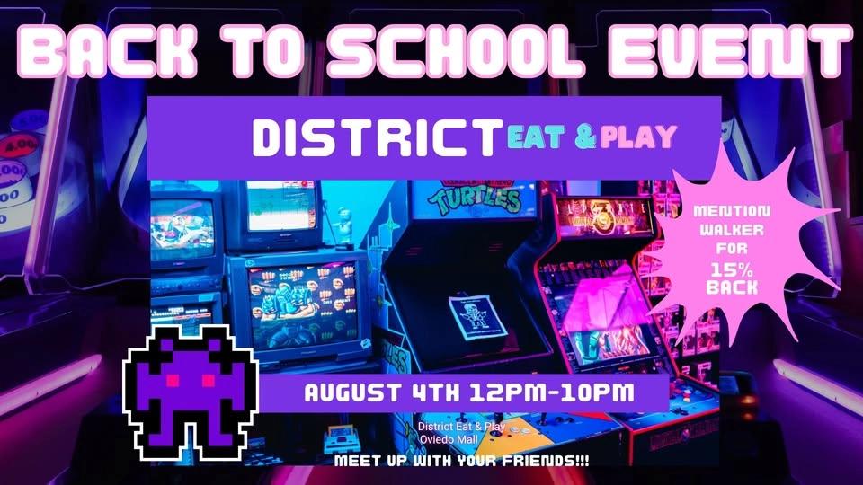 Back To School Event