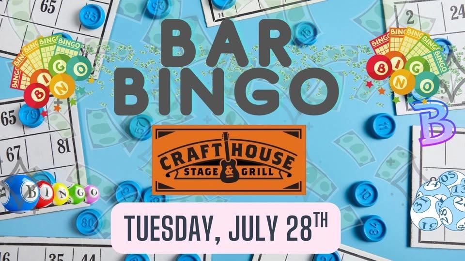 Bar Bingo at the Crafthouse Stage & Grill