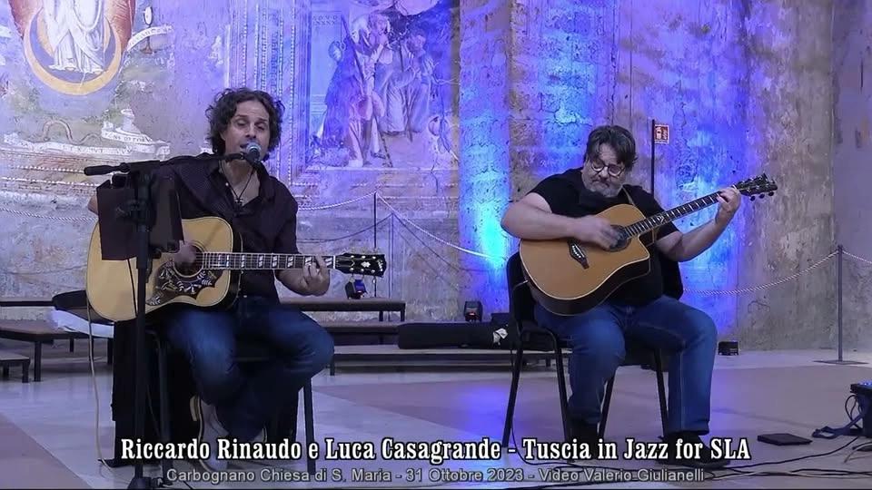 Riccardo Rinaudo e Luca Casagrande omaggio al blues e soul. Notte bianca Civita di Bagnoregio