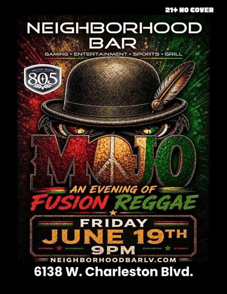 Fusion Reggae @ Neighborhood Bar w/ Mojo Reggae