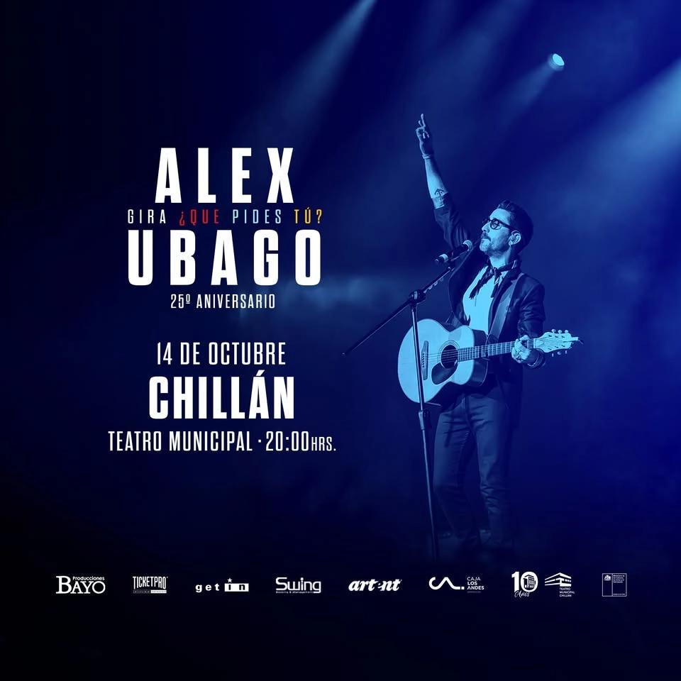 Alex Ubago en Chillán | Gira “¿Qué pides tú?” 25 años