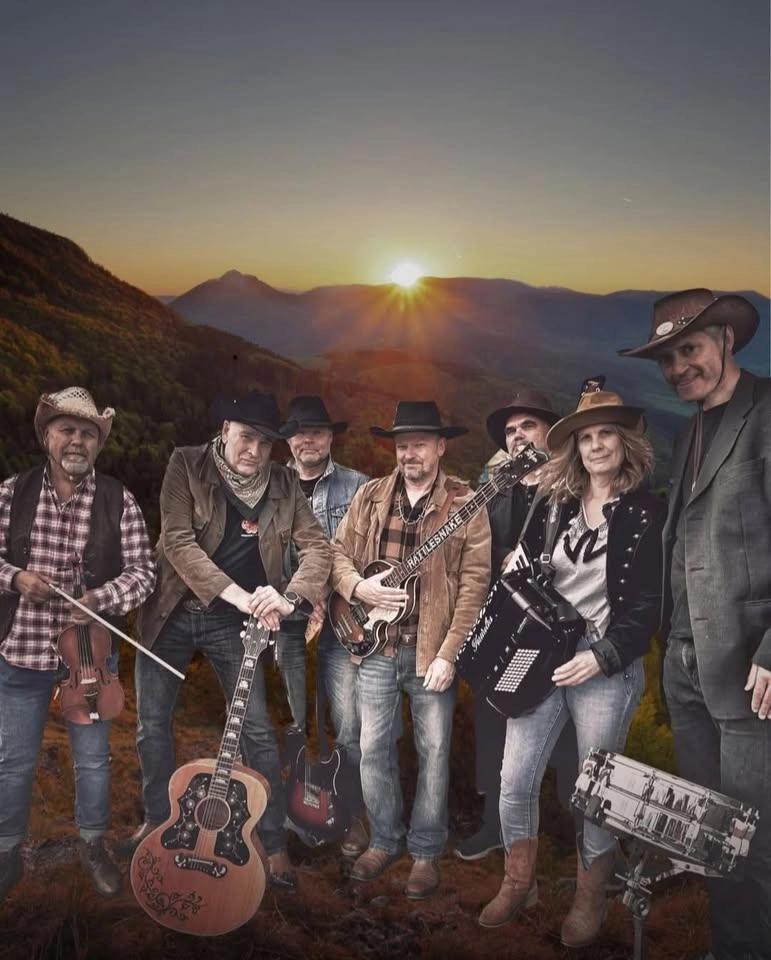 Södra Norrlands Coast Country Cowboys på Joce City