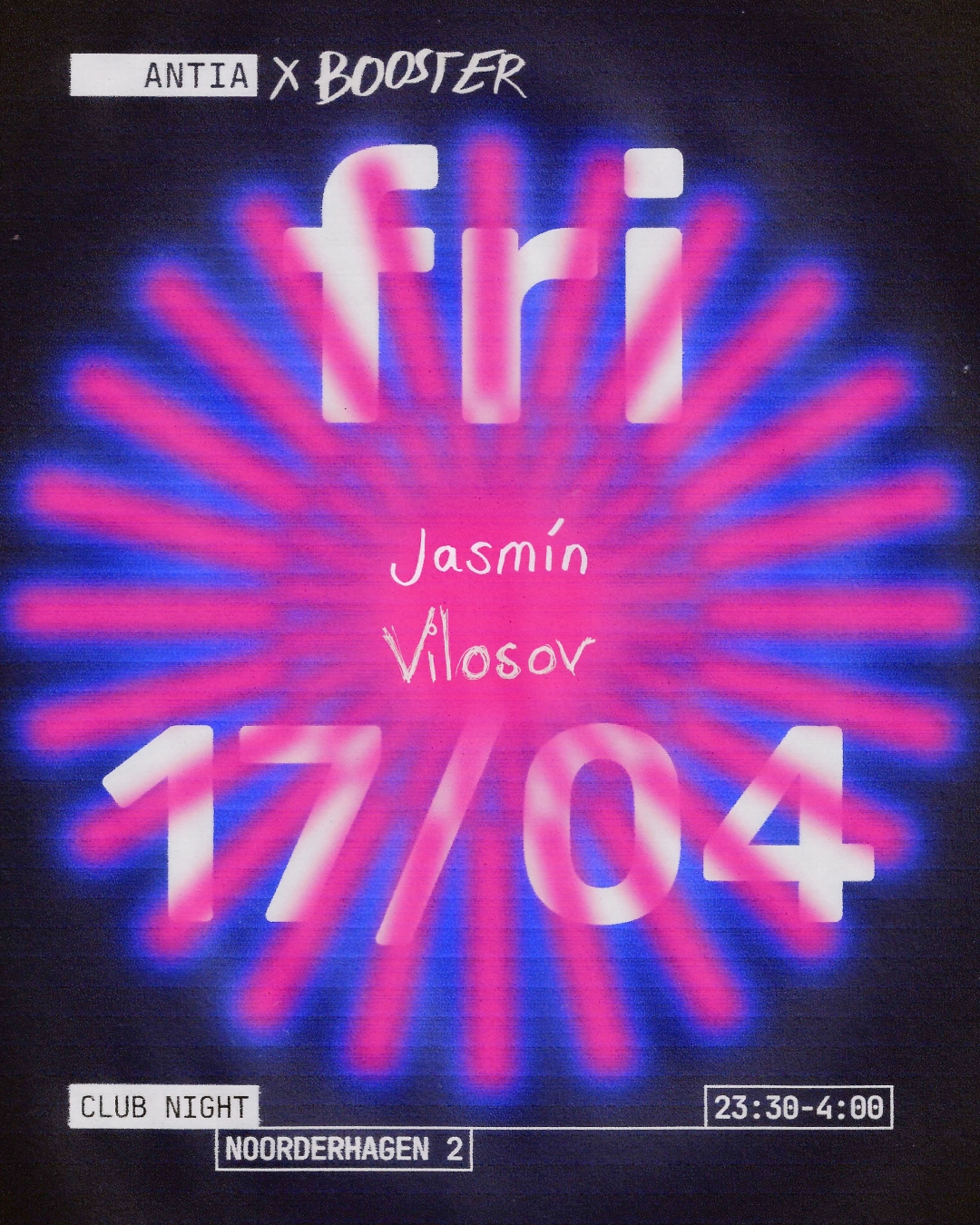 ANTIA CLUB NIGHT with BOOSTER