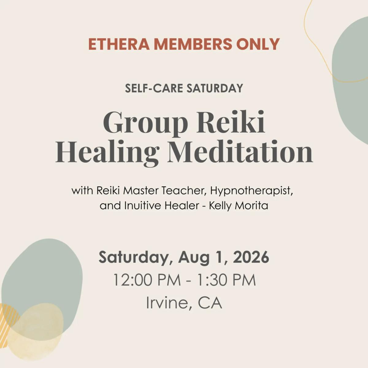 Group Reiki Healing Meditation
