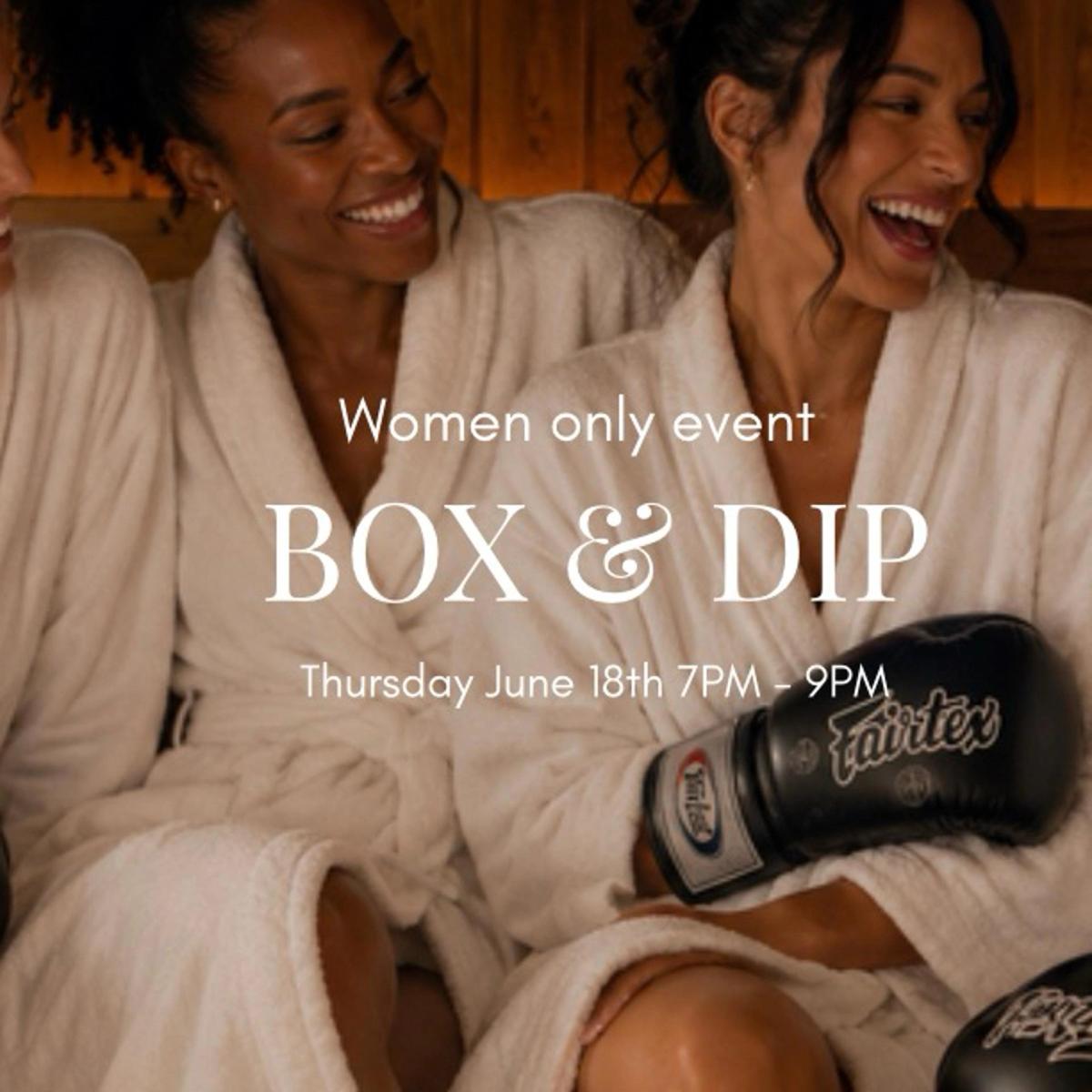 Boxing & Dip Women Event at Luca Amsterdam