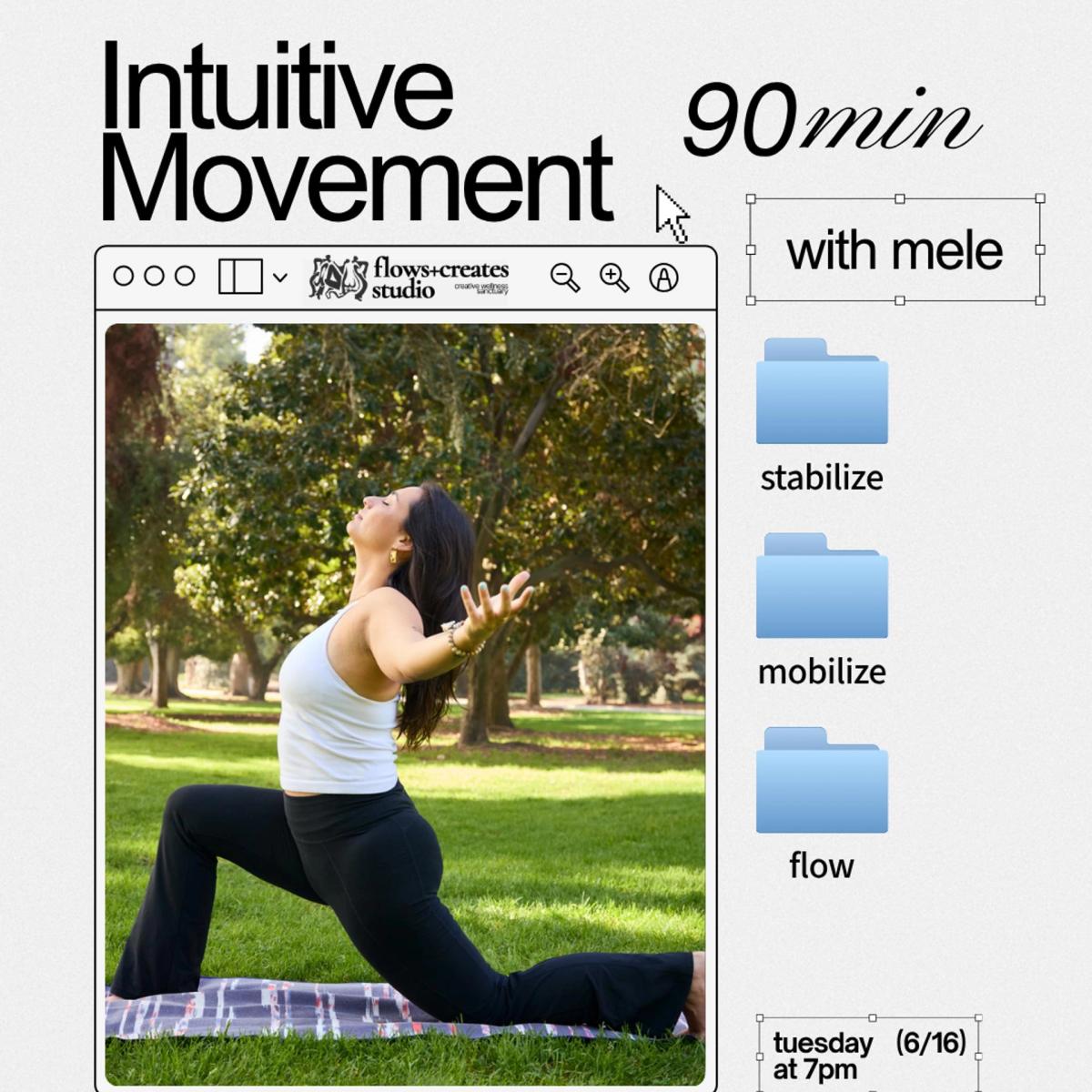 Intuitive Movement: Stabilize + Mobilize through Vinyasa