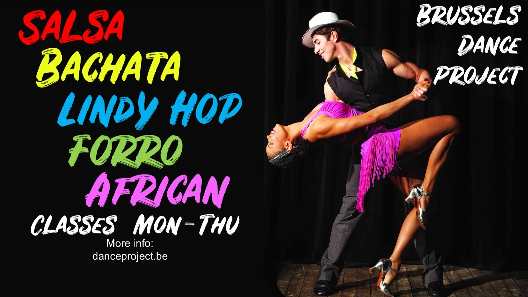 Salsa, Bachata, Lindy Hop, Forró, African Dance Classes/Cours