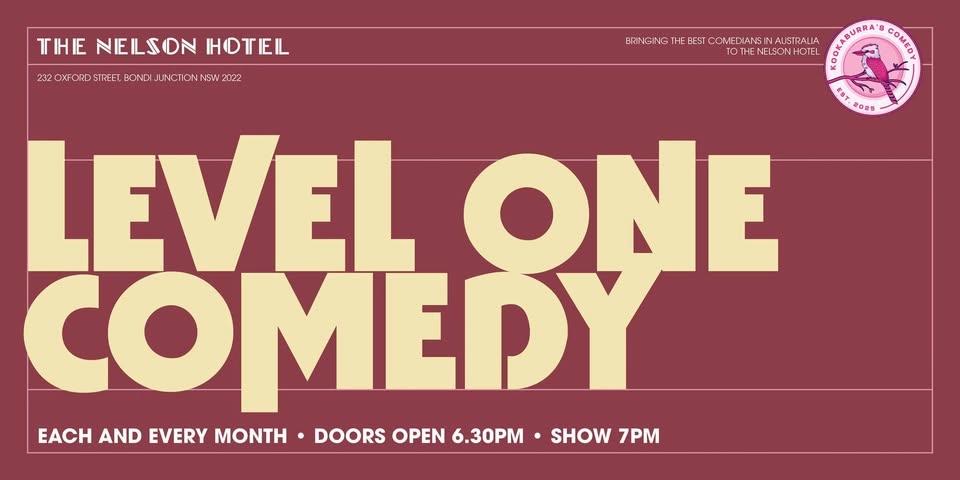 Level One Comedy | The Nelson Hotel | Featuring Billy D'Arcy