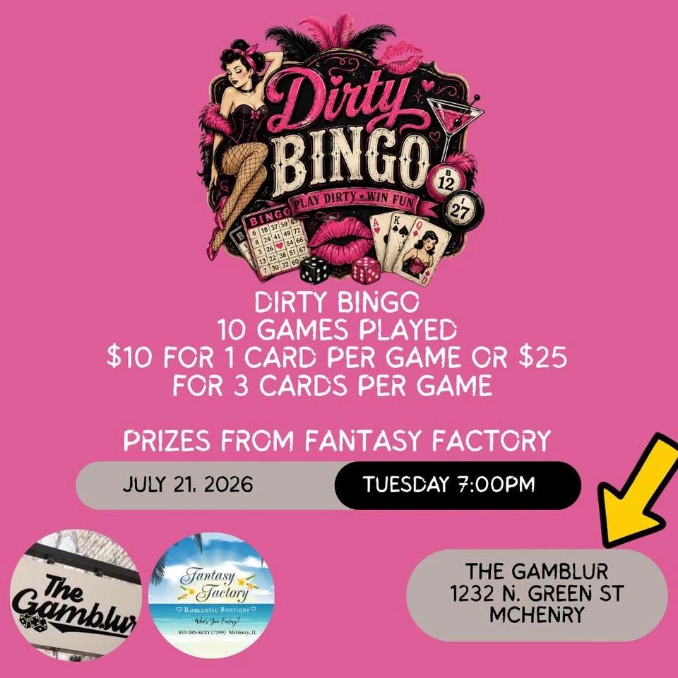 Dirty Bingo at The Gamblur