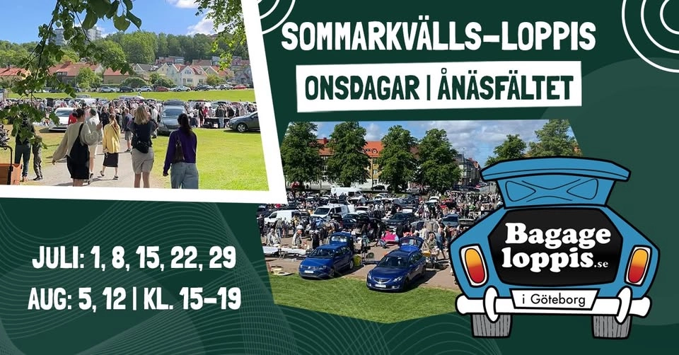 Sommarkvälls-loppis Ånäsfältet 2026