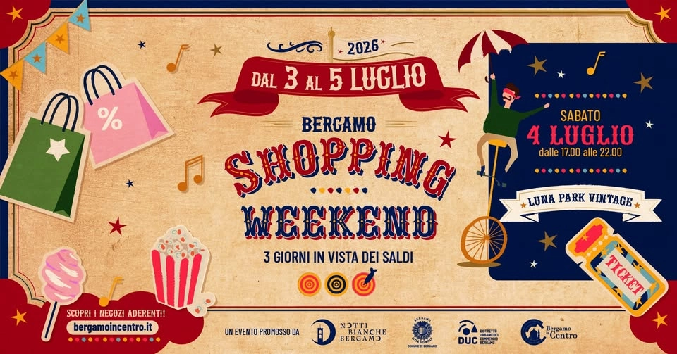 Bergamo Shopping Weekend
