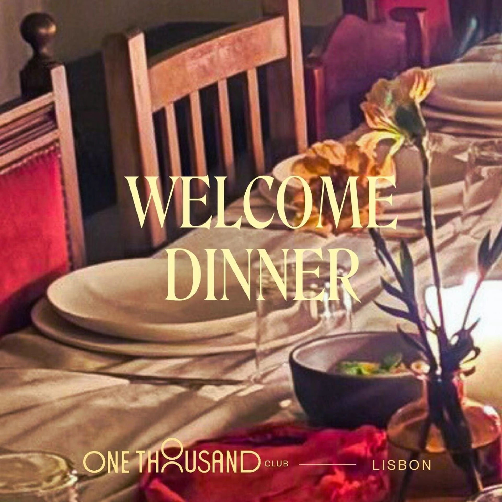OneThousandClub Welcome Dinner