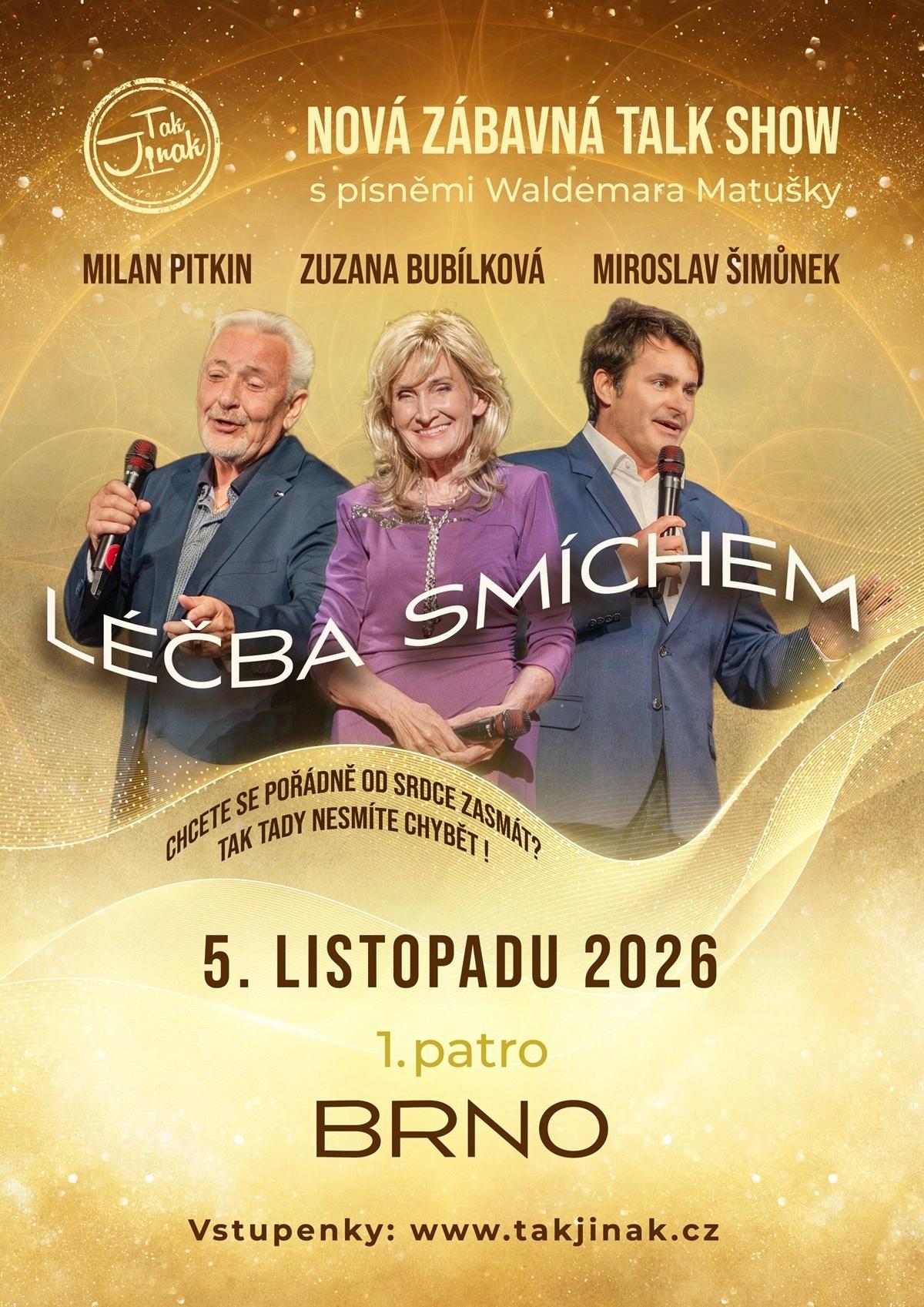 Léčba smíchem - Talk show / Bubílková, Pitkin, Šimůnek