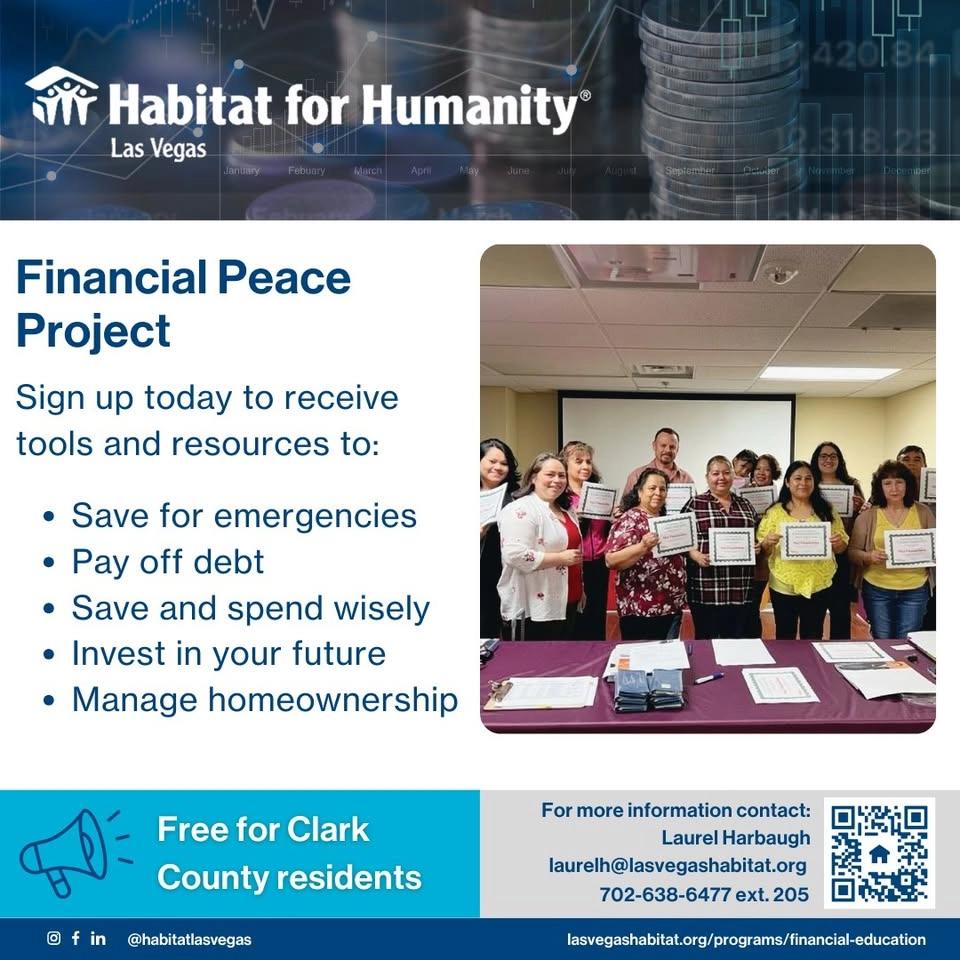Habitat for Humanity LV Evening Financial Peace Classes