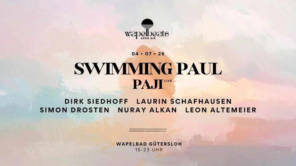 Wapelbeats Open Air mit SWIMMING PAUL & PAJI