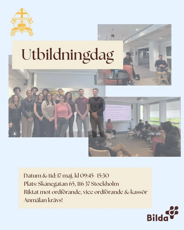 Utbildningsdag- SLUK x Bilda