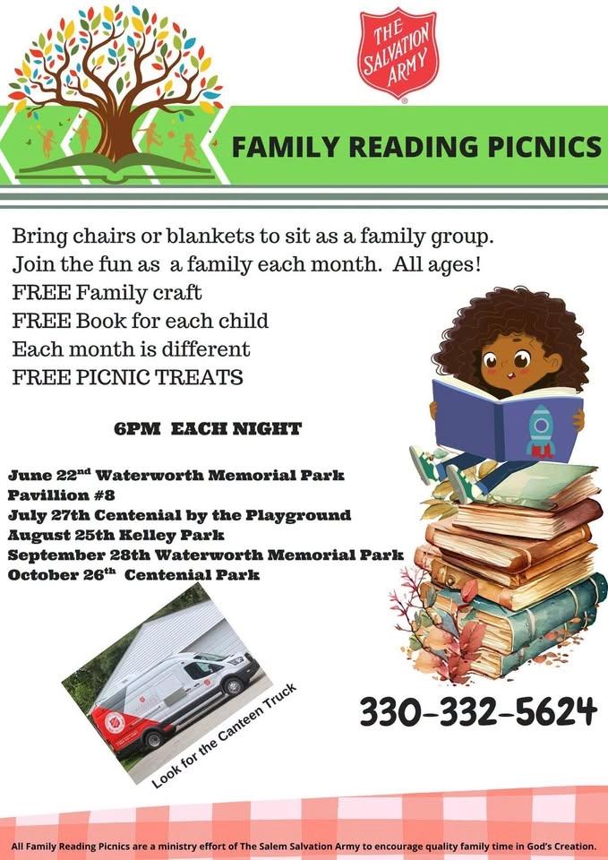 Free Family Reading Picnic