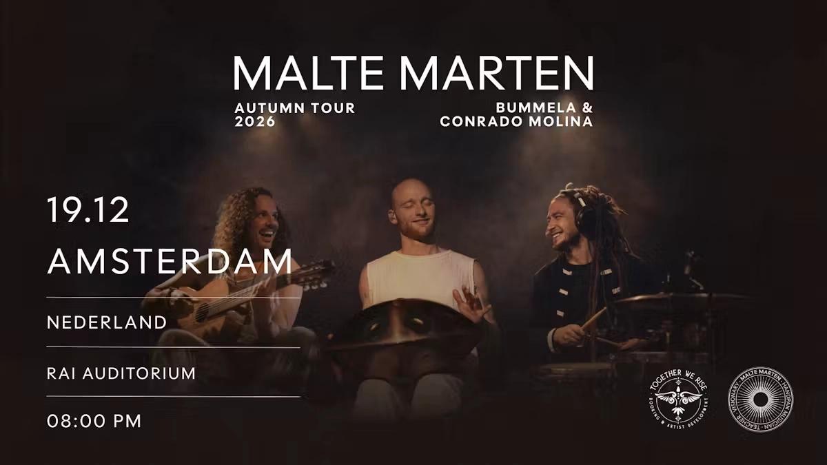 Malte Marten Trio Live in Amsterdam