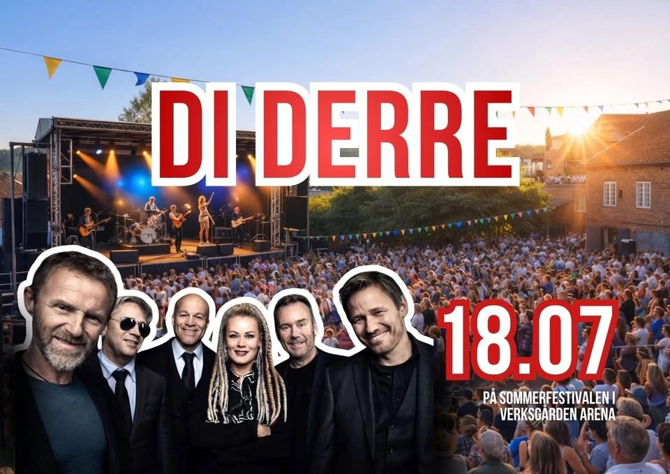 Di Derre på sommerfestivalen
