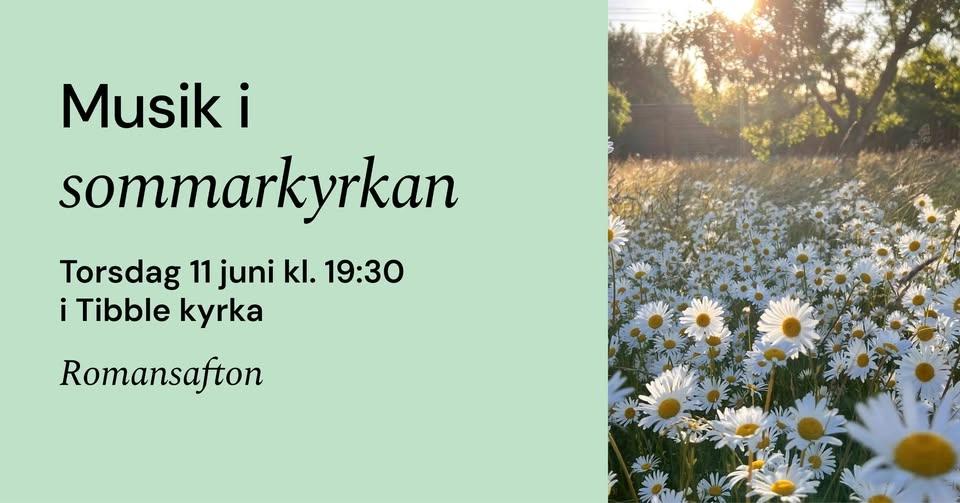 Musik i sommarkyrkan