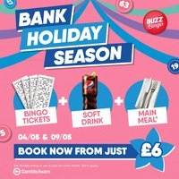 Bank Holiday Season - Buzz Bingo Stockport 04/05