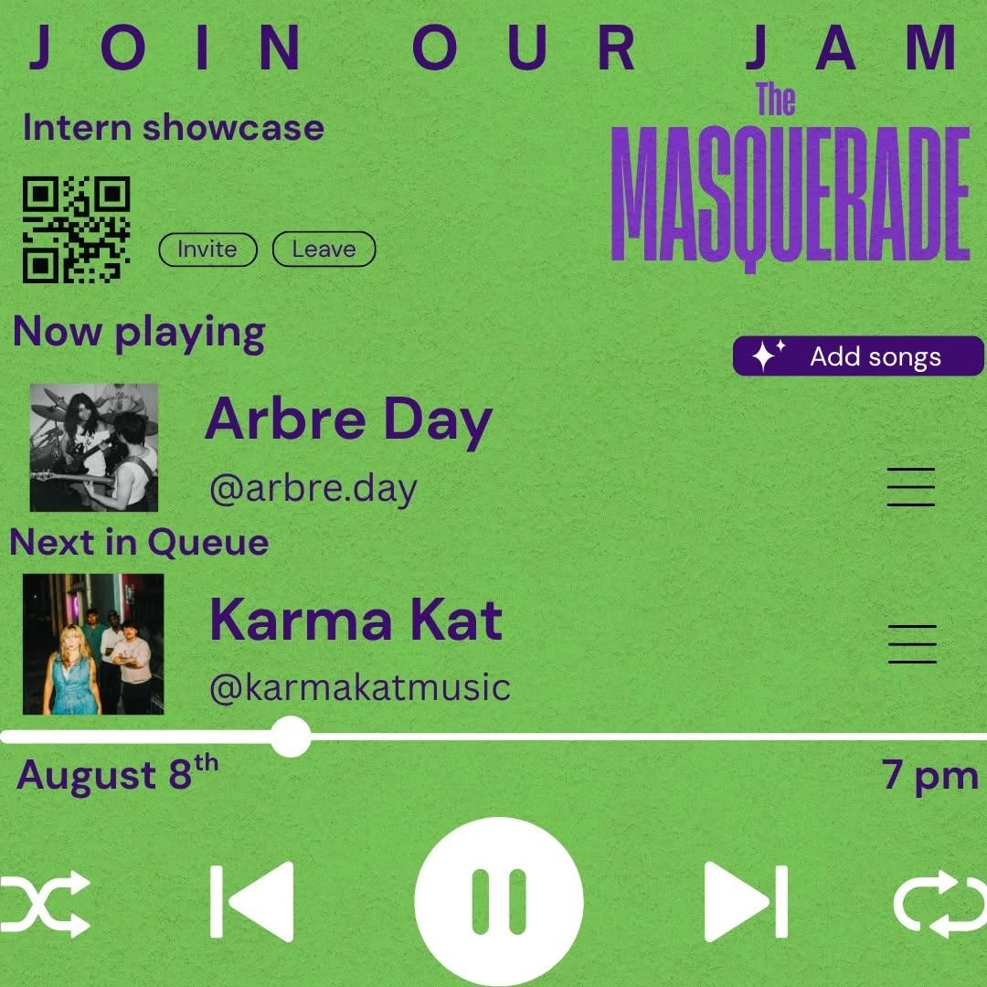 Join Our Jam: Masquerade Intern Showcase