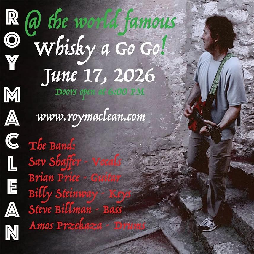 Roy @ The Whisky a Go Go's Los Angeles Showcase Night!