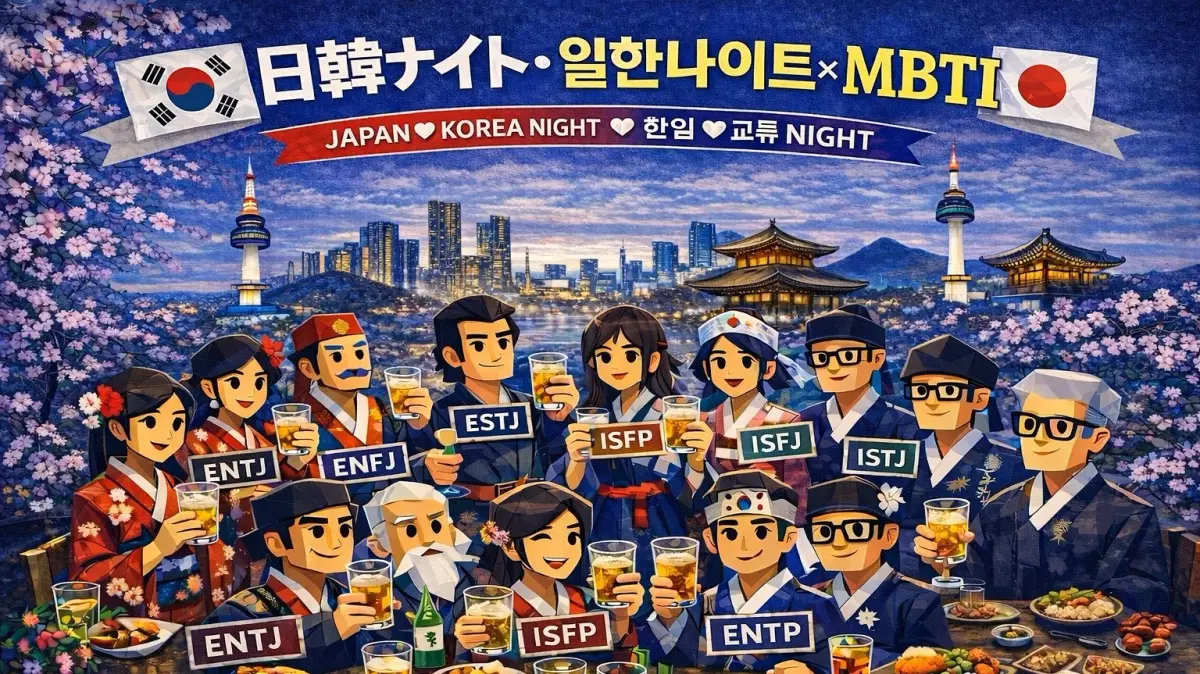 🇰🇷日韓ナイト・일한나이트 × MBTI MEET UP🇯🇵