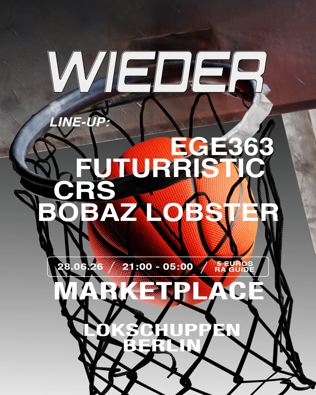 wieder: BOILER ROOM SETUP + MARKETPLACE