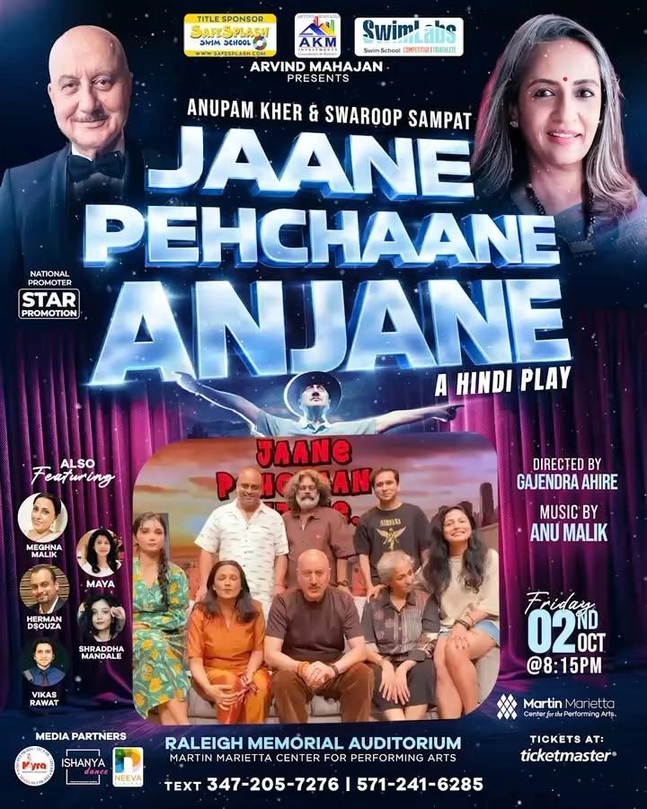 Anupam Kher & Swaroop Sampat Live in Jaane Pehchaane Anjaane