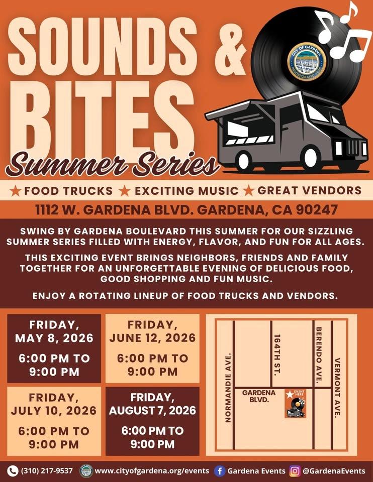 Sounds & Bites- Summer Series