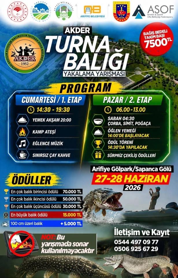 TURNA BALIĞI YAKALAMA YARIŞMASI