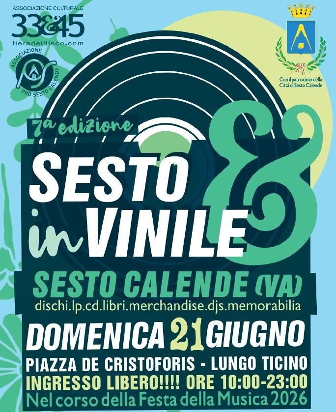 Sesto Calende in Vinile - 7a edizione / Festa della Musica 2026