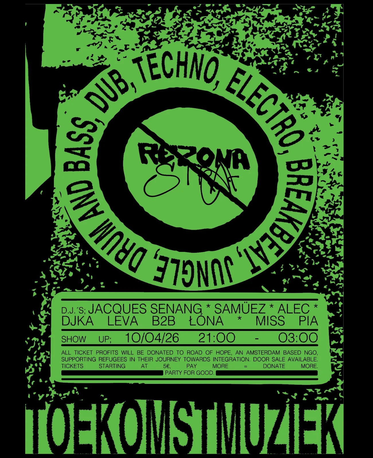 Rezona x Straf Collective 'Party For Good'