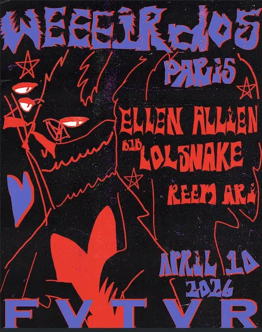 WEEEIRDOS: Ellen Allien B2B LOLSNAKE, REEM ARI