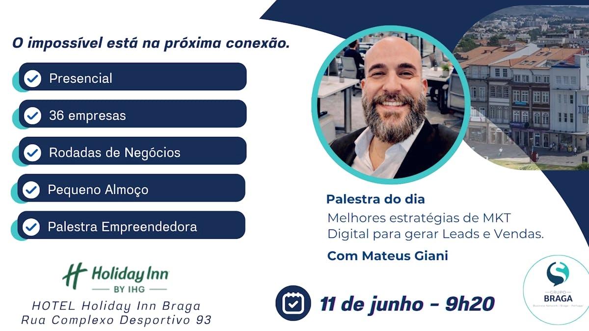 Recomendo Braga - Onde empresas e pessoas criam amizades, parcerias e negócios.