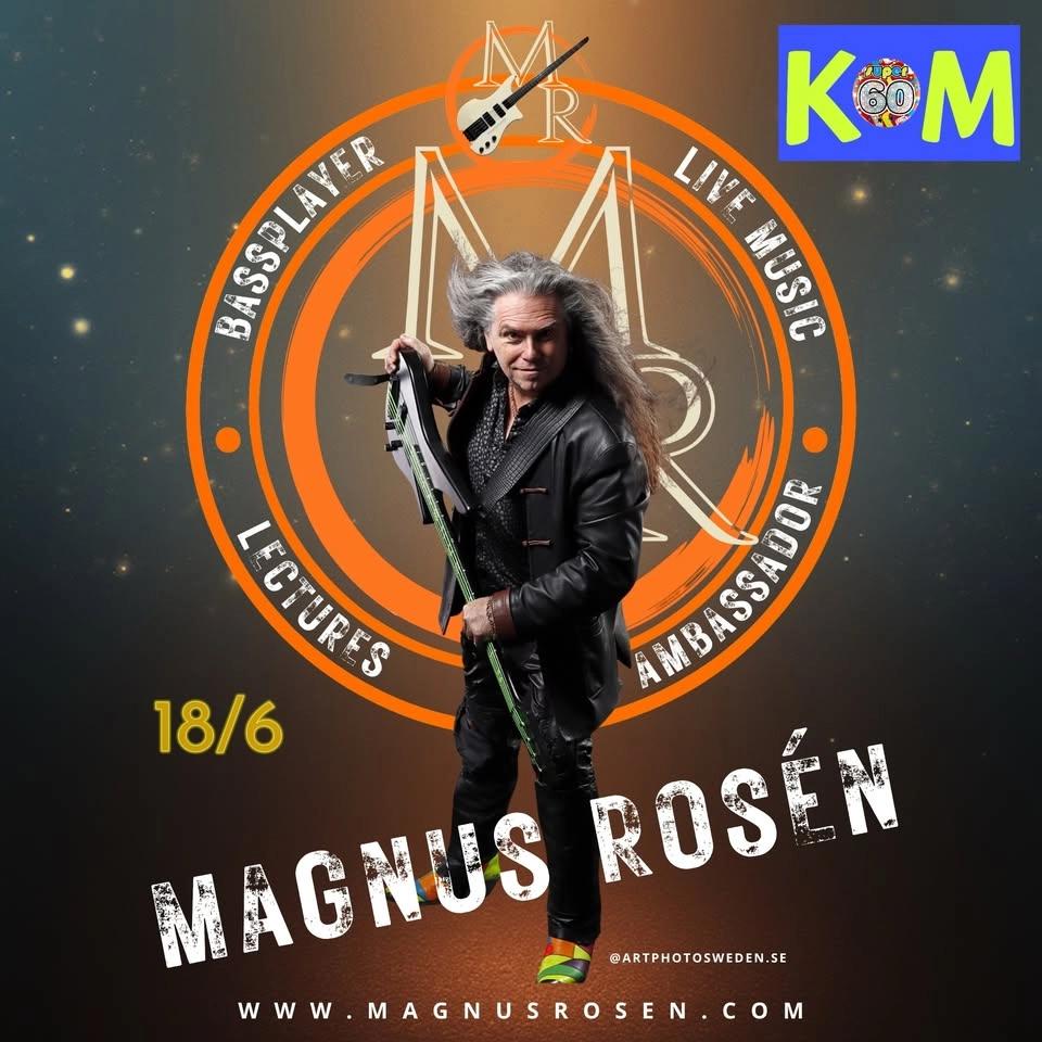 Baskonsert med Magnus Rosén på KoM