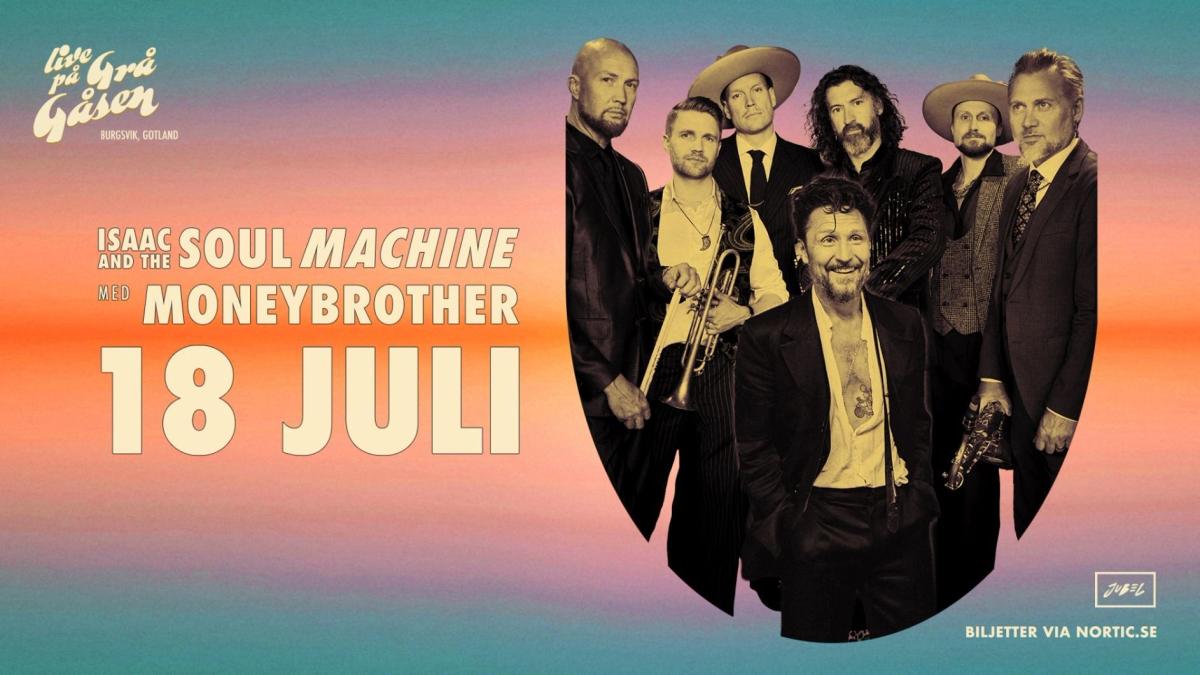 Live på Grå Gåsen | Isaac And The Soul Machine & Moneybrother