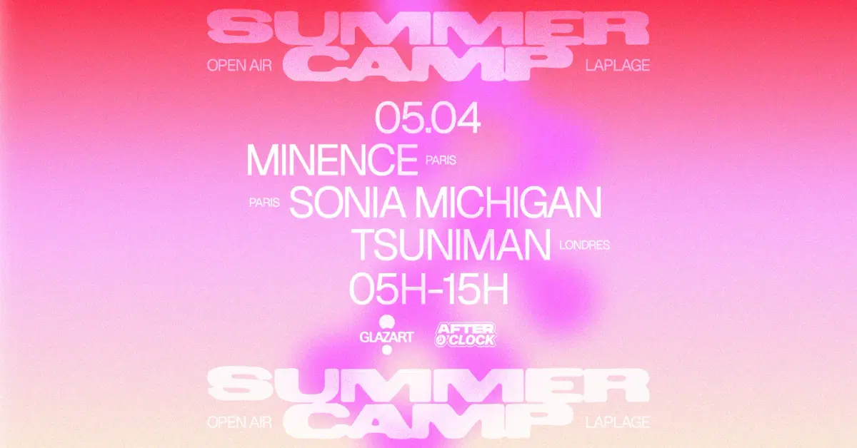 After O'Clock X La Plage Open Air: TSUNIMAN, MINENCE & MORE