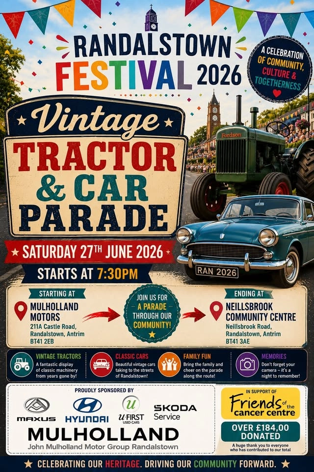 ππ Vintage Tractor & Car Parade 2026 ππ