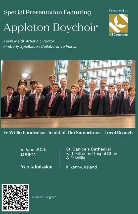 Appleton Boychoir at St Canice’s Cathedral