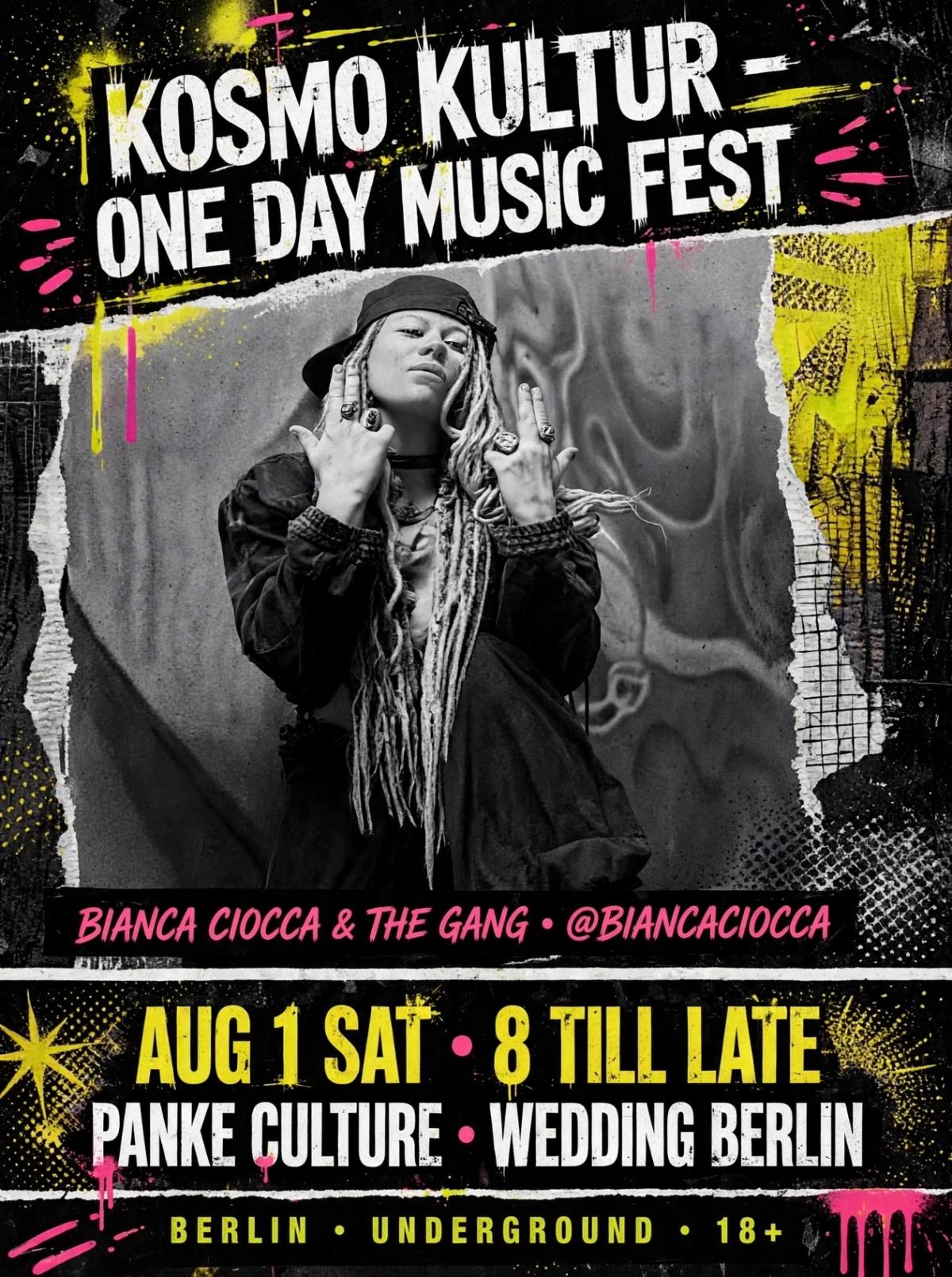 KOSMO KULTUR ONE DAY MUSIC FEST