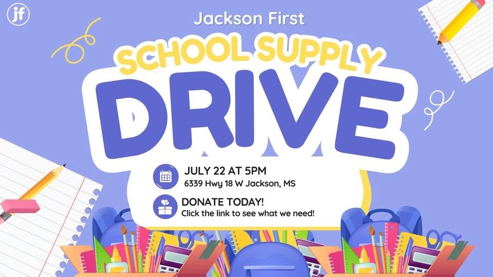 Back-to-School Supply Drive